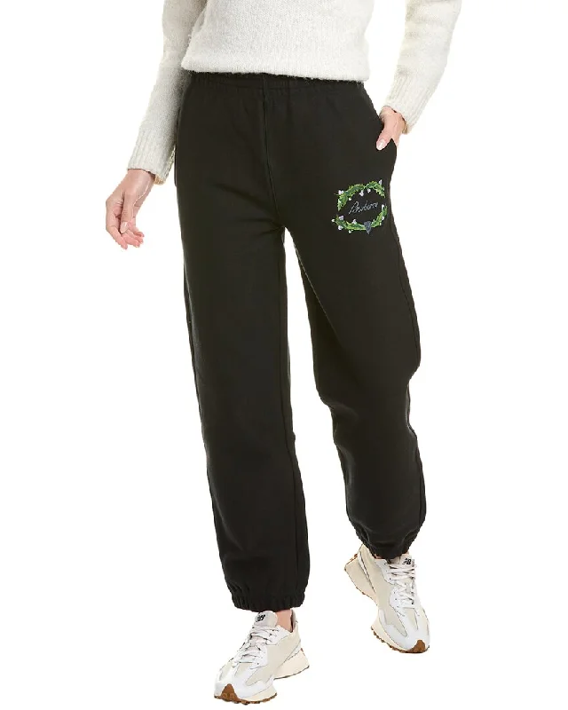 Burberry Thistle Logo Jogging Pant