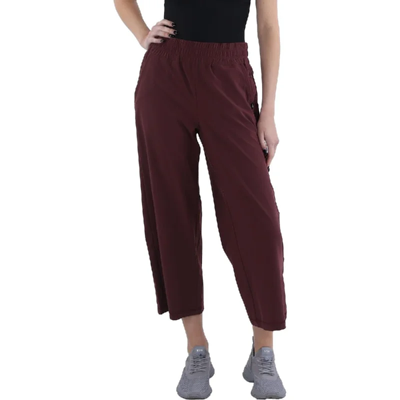 Womens High Rise Comfort Capri Pants